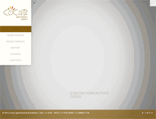 Tablet Screenshot of cocareventos.com.br